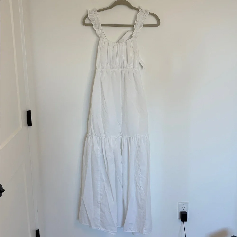 Abercrombie & Fitch Poplin Maxi Dress
